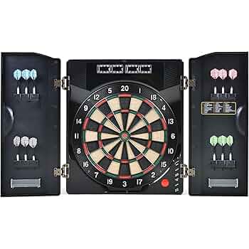 Snap-on ダーツボード スコアボード付き Amazon.co.jp: 電子ダーツボード、LEDディスプレイ付き自動